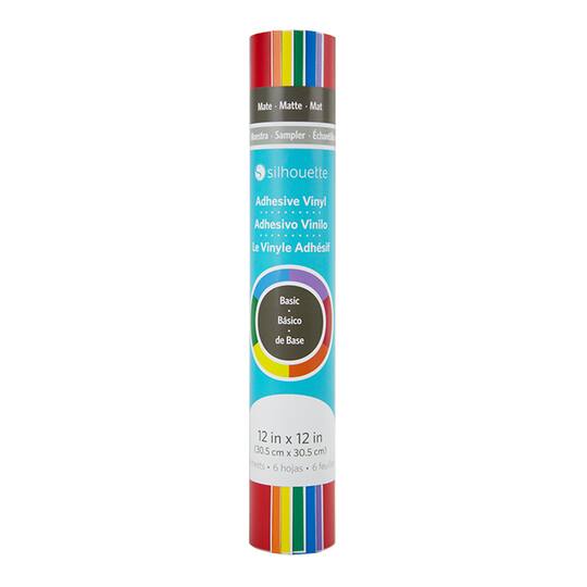 Buy The Silhouette Matte Adhesive Basic Vinyl Sampler Pack At Michaels